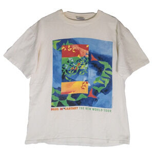 Vintage Paul McCartney New World Tour Concert T Shirt 1993 Men's Size Medium